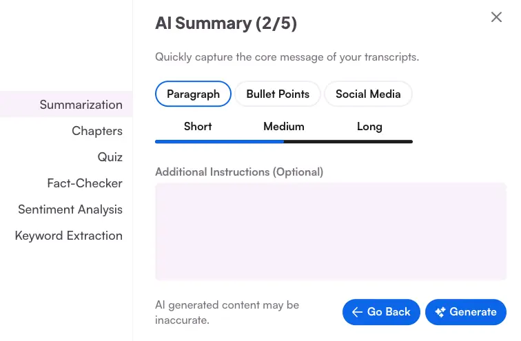 How to summarize YouTube videos with Maestra's video to text converter.